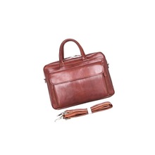 Leather folder for office with notepad, Size : Standard Size