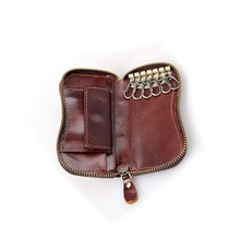 ADORA Leather Key Holder, Color : Brown