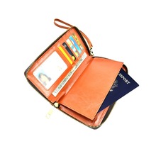 Mexico Passport Cover Genuine Leather Travel Wallet