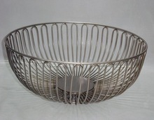 Wired Fruit Basket,All Purpose Metal Basket, for Food