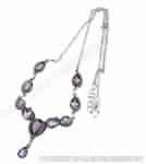 sterling silver amethyst necklaces