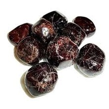 Natural Stone Garnet Healing Tumbles, Color : Mixed