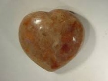 Healing Puff Hearts Sunstone