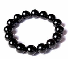 Black Obsidian Gemstone Beads