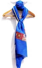 Lambswool Ink Blue Stole
