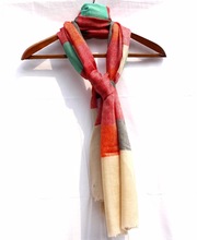Pashmina Handwoven Multi Color Winter Stole Shawl