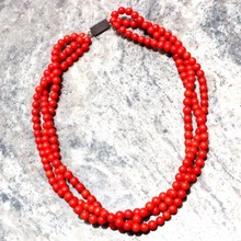 Red Coral Necklace, Occasion : Anniversary, Engagement, Gift, Party, Wedding