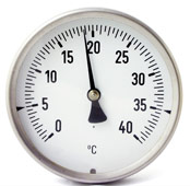 Stainless Steel Bimetallic Temperature Gauge, For Industrial, Feature : Accuracy, Easy To Fit, Robust Construction