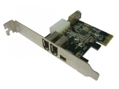 Addon PCI-E IEEE USB Card