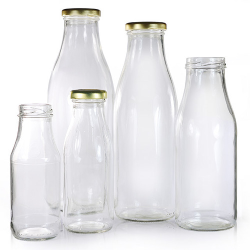 Trasparent Water Glass Bottles