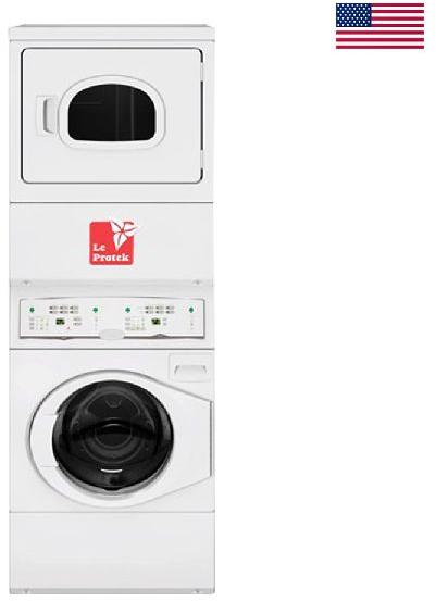 LeProtek Stack Washer, Dryer Electric (Capacity- Washer:22, Dryer: 10.2 Kg)