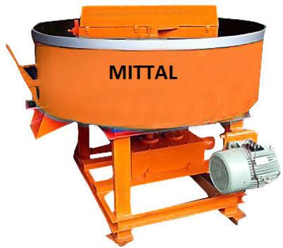 Mittal Pan Concrete Mixer, Charging Capacity : 400L