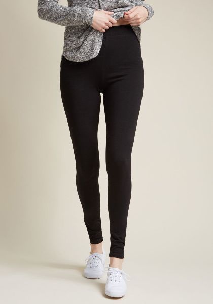 Cotton Plain Leggings