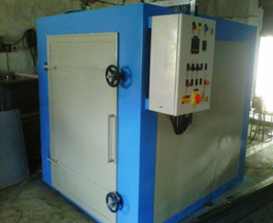 Powder curing oven