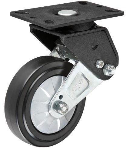 Shock Absorbing Caster Wheels