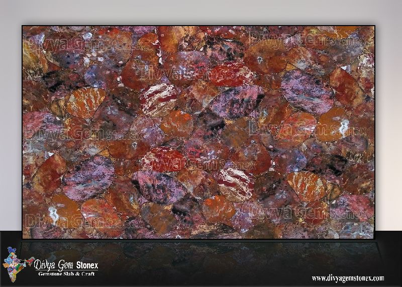 Polished Granite Stone Multi Jasper Slab, for Flooring