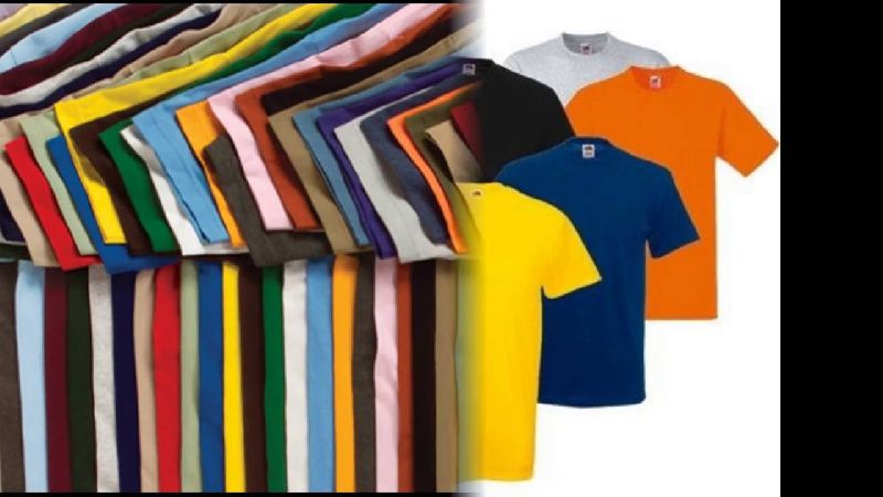 Polyester Cotton Mens Round T-Shirts, Size : Xl, XXL