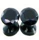 Oval Faceted Gemstone, Color : Dark Blue