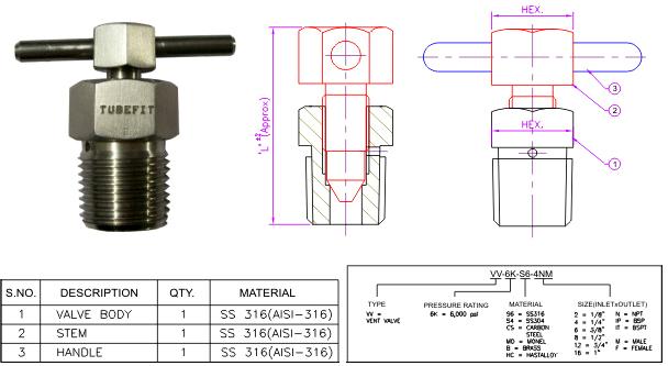 bleeder valve