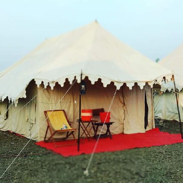 CANVAS Swiss Cottage Tents, Feature : Easy to maintain, easy erection, spacious, sturdy design, shrink-resistance