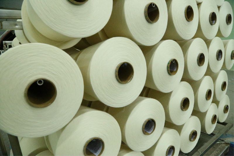 Plain Cotton Dyed Yarns, Packaging Type : Hdpe Bags, Roll