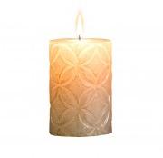 Paraffin Wax GLOBAL EMBOSSED PILLAR CANDLE