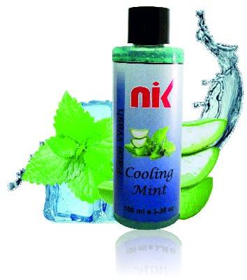 Cooling mint face wash