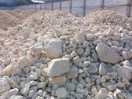 White Barite Lumps, Packaging Size : 50kg