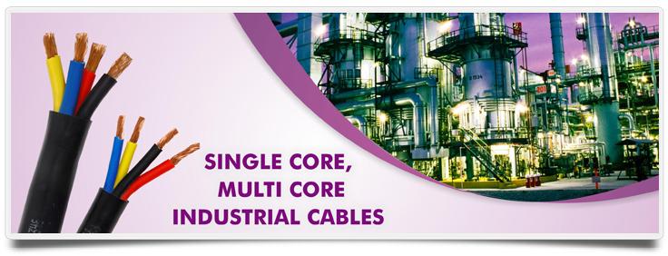 Multicore industrial cable