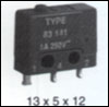 Plunger operated Micro Switches
