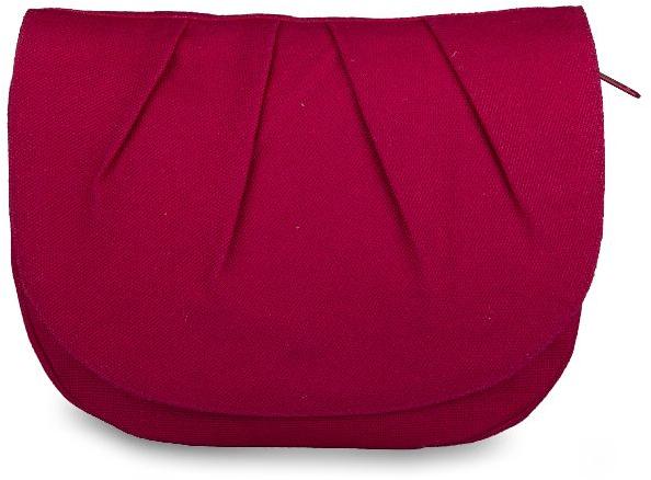 Cosmetic Pouch with Flap Closure