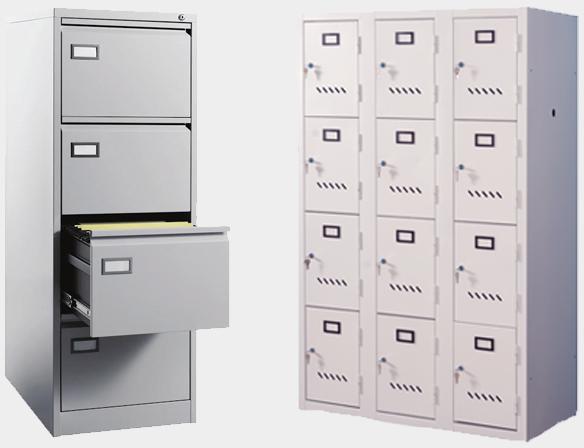 Filing Cabinets AND Lockers