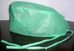 Nonwoven Disposable Surgical Cap, Color : Green