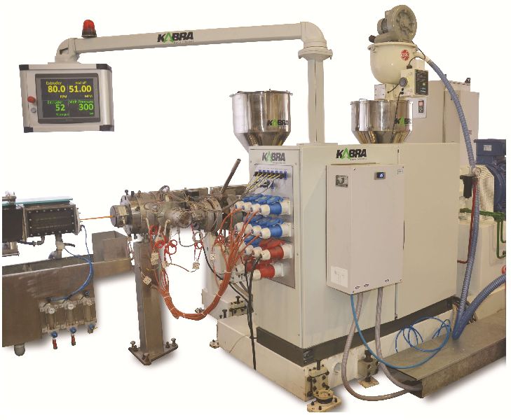 HIGH SPEED TELECOM MICRO DUCT EXTRUSION LINE MACHINE