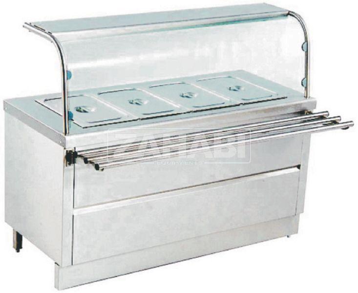 BAIN MARIE WITH TRAY RAIL