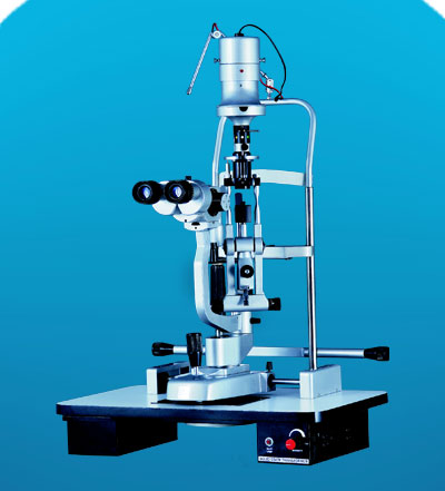 Slit Lamp Stepper Magnification