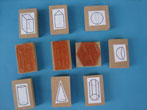 Geo solid stamps