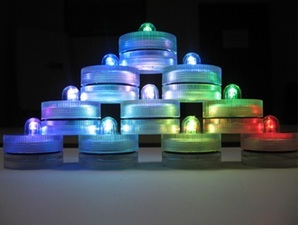 Aqua Colour LED L