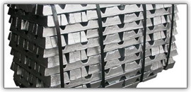 zinc ingots