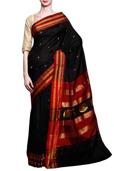 Paithani 6.3 m (with blouse piece) Narayanpet Silk Saree at Rs 2750 in Pune