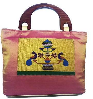 Pure Silk Paithani bag