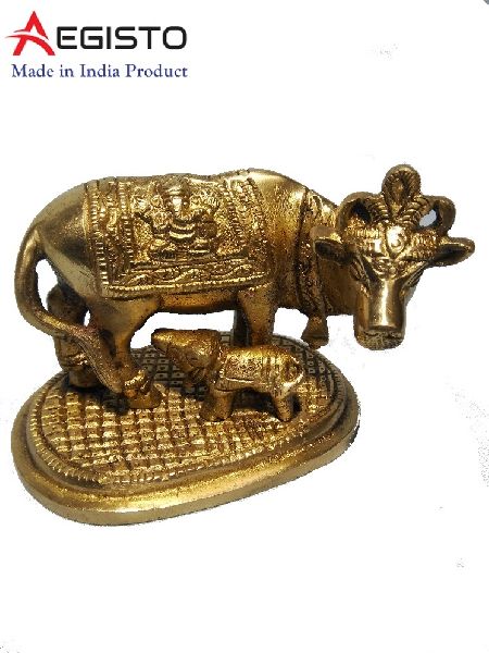 Brass Kamdhenu Cow