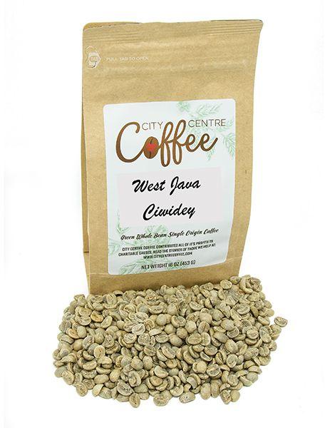 West Java Ciwidey Arabica Green Coffee Beans