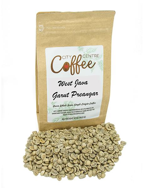 West Java Garut Preanger Arabica Green Coffee Beans