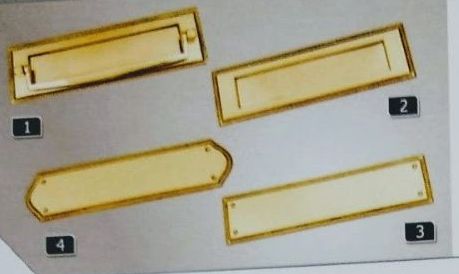 Brass Georgian Lever Plates, Feature : Rust Proof