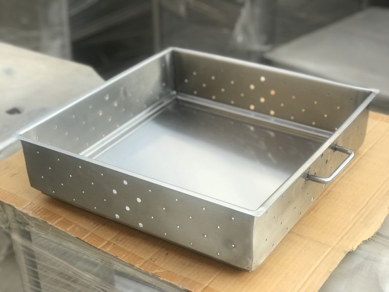 Stainless Steel Enzyme Tray, Shape : Square