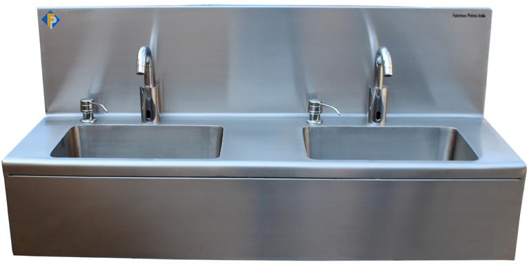Stainless Steel Sensor Opeated Hand Wash Sink