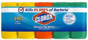 Clorox Disinfecting Wipe Pack