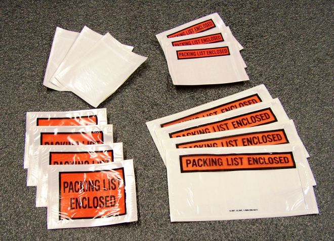 Self Adhesive Packing List Envelope