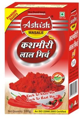 Ashish Kashmiri Lal Mirch Powder